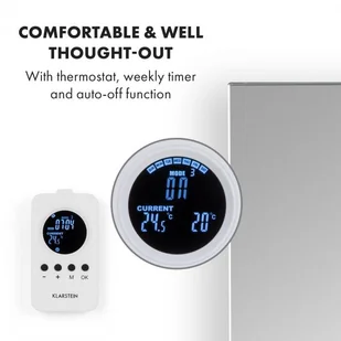 Klarstein Klarstein Marvel Mirror promiennik podczerwieni AC010-M.Mirror - Ogrzewanie przenośne - miniaturka - grafika 4