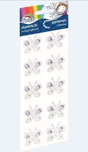 Fiorello Diamenciki samoprzylepne motyl GR-DS089 FIORELLO - Artykuły biurowe - miniaturka - grafika 2