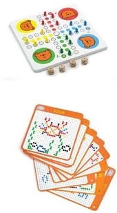 Viga Kreatywna układanka i chińczyk 2w1 -25% V59990 - Klocki - miniaturka - grafika 8