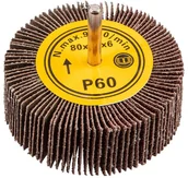 Narzędzia warsztatowe - Topex Grupa sp. z o.o. S.K. Ściernica listkowa trzpieniowa 80x30mm K60 55H761 - miniaturka - grafika 1