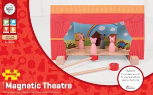 Bigjigs Toys Teatr magnetyczny Toys BJ948 - Zabawki interaktywne dla dzieci - miniaturka - grafika 8
