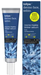 Tołpa dermo face sebio, nocny bloker sebum, 40 ml - Kremy do twarzy - miniaturka - grafika 3