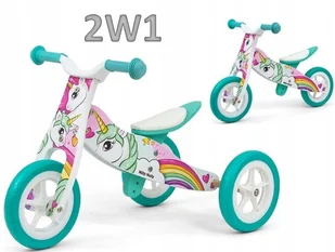 Milly Mally Pojazd 2w1 Look Unicorn - Rowerki biegowe - miniaturka - grafika 7