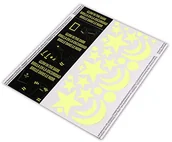 Taśmy klejące - Duck Tape 221308 taśma tkaninowa, księżyc i gwiazdy wycięcia, 31 motywów, świeci w ciemności 221308 - miniaturka - grafika 1