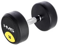 Hantle i ciężarki - HMS Hantla 16 kg gumowana Pro HG HMS - miniaturka - grafika 1