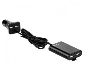 Akyga ŁADOWARKA SAMOCHODOWA Z PRZEWODEM 4XUSB 5V/9A AK-CH-10 AK-CH-10 - Ładowarki samochodowe - miniaturka - grafika 2