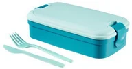 Pojemniki kuchenne - Curver POJEMNIK ŚNIADANIOWY CURVER PLASTIKOWY NIEBIESKI 768025_CURVER - miniaturka - grafika 1