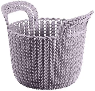 Curver Koszyk XS Knit liliowy, 3 l - Pojemniki na zabawki - miniaturka - grafika 4