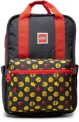 Plecaki - Plecak LEGO - Tribini Fun Backpack Large 20128-1932 Heads And Cups Aop/Red - miniaturka - grafika 1