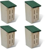 Karmniki dla ptaków - vidaXL Domek dla motyli 14 x 15 x 22 cm  x4 vidaXL - miniaturka - grafika 1