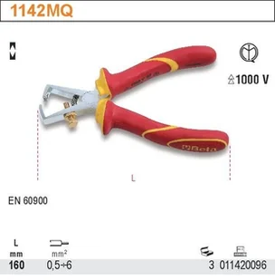 Beta SZCZYPCE DO ŚCIĄGANIA IZOLACJI,W IZ.DO 1 1142MQ/160 - Kombinerki i obcęgi - miniaturka - grafika 2