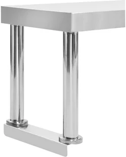 Vida Kuchenny stół roboczy z półką 120x60x120 cm stal nierdzewna V-3054469 - Stoły - miniaturka - grafika 12
