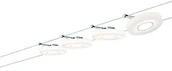 Lampy ścienne - Paulmann LED świecą Smart wire system BLE Disc i 230 V/12 DC 36 VA, metalowe, 4 W, satyna, 1000 x 13 x 1 cm 501.09 - miniaturka - grafika 1