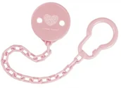 Akcesoria do smoczków - Canpol babies babies BABIES Łańcuszek do smoczka Pastels różowy - miniaturka - grafika 1