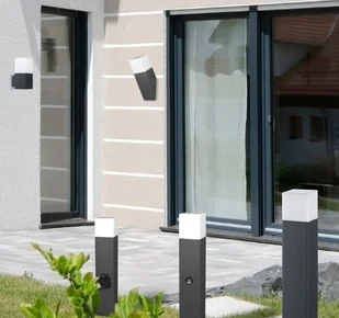 Polux Lampa ogrodowa aluminiowa 307323 z serii NEW YORK - Lampy ogrodowe - miniaturka - grafika 7