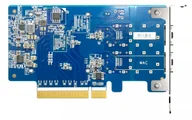 Pozostałe akcesoria sieciowe - QNAP QXG-25G2SF-CX6 network card QNA accessories - miniaturka - grafika 1