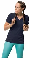 Koszulki sportowe damskie - Jack Wolfskin Damska koszulka Crosstrail Damen, Midnight Blue, XL 1801692 - miniaturka - grafika 1