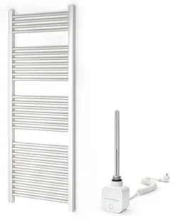 WARMTEC Grzejnik łazienkowy elektryczny 55 x 150 cm ENCANTO Warmtec biały ENCANTO-550X1500-B-EL - Grzejniki łazienkowe - miniaturka - grafika 2