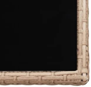 vidaXL 5 częściowy zestaw mebli ogrodowych z poduszkami rattan PE beżowy 46385 46385 - Meble ogrodowe - miniaturka - grafika 7