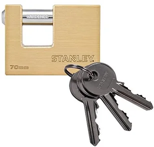 Stanley Kłódka trzpieniowa MOSIĘŻNA (70 MM) - Kłódki - miniaturka - grafika 2