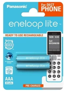 Panasonic ENELOOP AAA 550 2BP DECT PHONES 157675 - Ładowarki i akumulatory - miniaturka - grafika 5