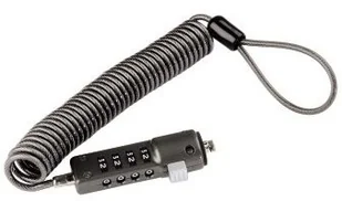 Hama zamek szyfrowy für Netbooks, 4 cyfry, antracyt 00054106 - Zabezpieczenia do laptopów - miniaturka - grafika 2