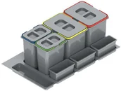 Kosze na śmieci - Rejs Kosz na śmieci PRAKTIKO 2X20 2X9 L - miniaturka - grafika 1