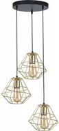 Lampy sufitowe - TK Lighting Lampa wisząca Diamond Gold 4451 nowoczesna oprawa w kolorze złotym - miniaturka - grafika 1