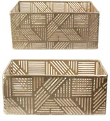 Artykuły biurowe - Intesi Zestaw organizerów Amiable S złoty 211637 - miniaturka - grafika 1