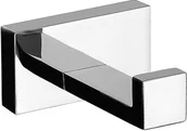 Wieszaki łazienkowe - Omnires Lugano Haczyk LU30110 - miniaturka - grafika 1