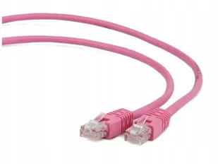 Gembird Patch cord Utp kat. 5e 0.5m różowy - Patchcordy - miniaturka - grafika 5