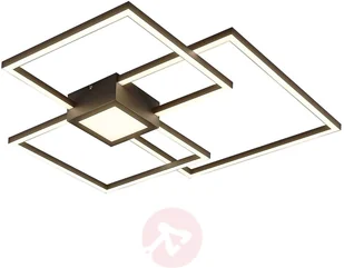 Lindby Duetto lampa sufitowa LED antracyt 38W - Lampy sufitowe - miniaturka - grafika 3