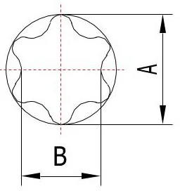BAHCO nasadka ręczna 1/2'' z końcówką TORX E24, [7800TORX-E24] - Klucze i nasadki - miniaturka - grafika 3