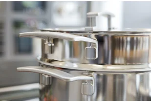 Demeyere Demeyere - Garnek niski z pokrywką Industry 4 L 40850-741-0 - Garnki - miniaturka - grafika 6