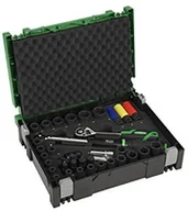 Klucze i nasadki - Hitachi 39-częściowy komplet kluczy nasadowych w Car HSC I 950.005.72, 1 sztuki, 95000572 - miniaturka - grafika 1