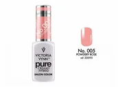 Lakiery hybrydowe - VICTORIA VYNN VICTORIA VYNN Kremowy Lakier Hybrydowy PURE kolor: 005 POWDERY ROSE 8ML VIC000005 - miniaturka - grafika 1