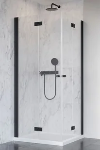 Radaway Nes KDD-B Black 80x80 10024080-54-01L/10024080-54-01R - Kabiny prysznicowe - miniaturka - grafika 2