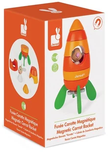 Janod Rakieta drewniana magnetyczna marchewka z Królikiem J08250 - Figurki dla dzieci Janod Rakieta drewniana magnetyczna marchewka z Królikiem J08250 - Figurki dla dzieci - miniaturka - grafika 9