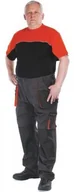Odzież robocza - Emerton CER036K Spodnie 35% bawełna / 65% poliester, rozm. 56, antracytowo-pomarańczowe - miniaturka - grafika 1