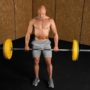 HMS PA3998 BROWN ROZM. S PAS DO ĆWICZEŃ SIŁOWYCH - Pasy kulturystyczne - miniaturka - grafika 10