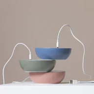 Lampy ogrodowe - AXO LIGHT Axolight Float lampa stołowa LED, niebieska - miniaturka - grafika 1