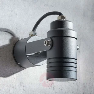 Lampenwelt com Spot zewnętrzny Galina, ciemnoszary, 15,4 cm - Lampy ogrodowe - miniaturka - grafika 2