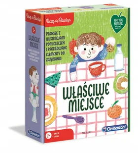 Clementoni Właściwe miejsce - Gry planszowe - miniaturka - grafika 2