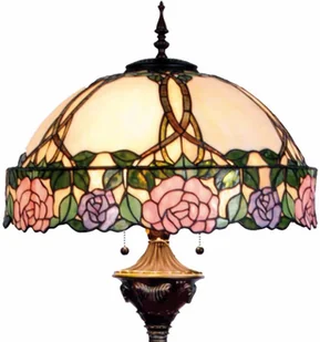 Clayre & Eef Bajkowa lampa stojąca Emily, styl Tiffany - Lampy stojące - miniaturka - grafika 2