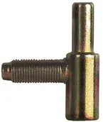 Zawiasy, okucia i inne akcesoria - Zawias/skrzydło dolne ocynkowane złote 2 szt. - miniaturka - grafika 1