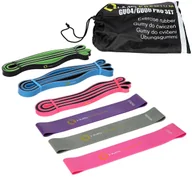 Gumy, taśmy, ekspandery - HMS Zestaw gum do ćwiczeń GU04 GU06 Premium - 1008625 - miniaturka - grafika 1