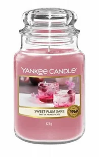 Yankee Candle Sweet Plum Sake Słoik duży 623g | 1632335E - Świece - miniaturka - grafika 2