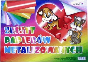 . Zeszyt papierów metalizowanych B5 - Pozostałe książki - miniaturka - grafika 2