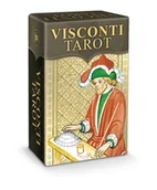 Wróżbiarstwo i radiestezja - LO SCARABEO mini VISCONTI Tarot - karty tarota mini 03292080 - miniaturka - grafika 1