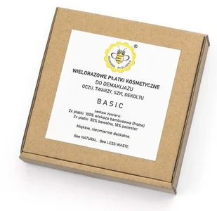 Miodowa Mydlarnia Płatki kosmetyczne BASIC wielorazowe Miodowa Mydlarnia - Waciki, płatki i patyczki kosmetyczne - miniaturka - grafika 2